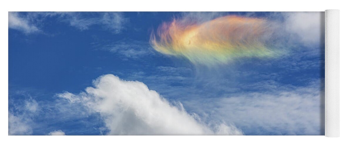 Colours Yoga Mat featuring the photograph Fire Rainbow by Pelo Blanco Photo