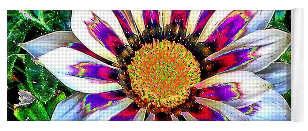 Flower Yoga Mat featuring the photograph Flower Fantasy 1 by Andrew Lawrence