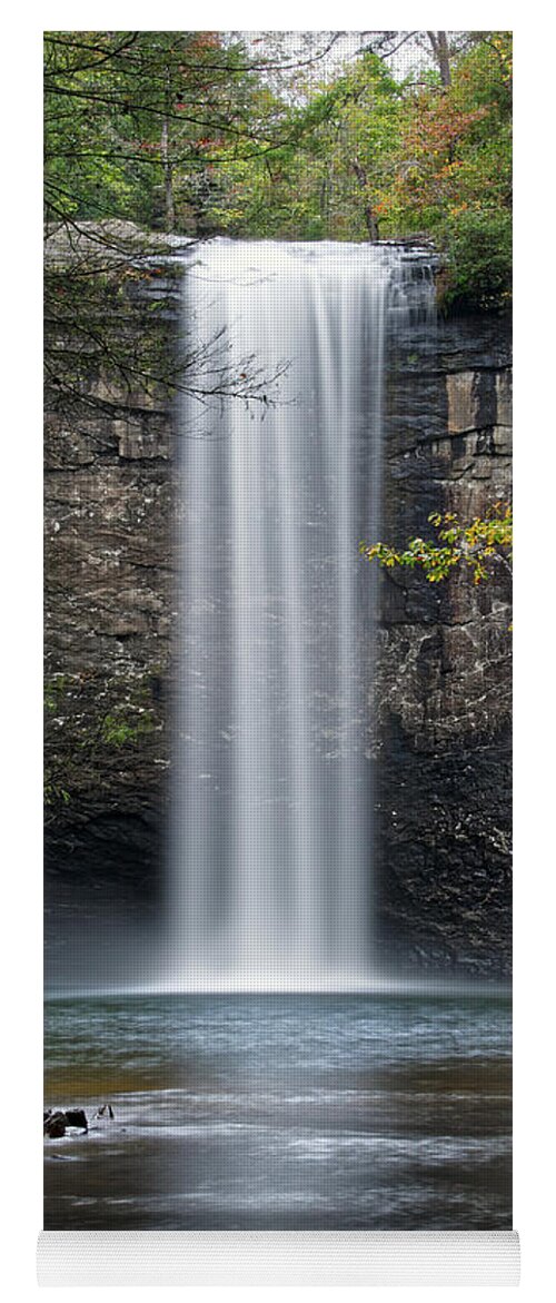Foster Falls Yoga Mat featuring the photograph Foster Falls 13 by Phil Perkins