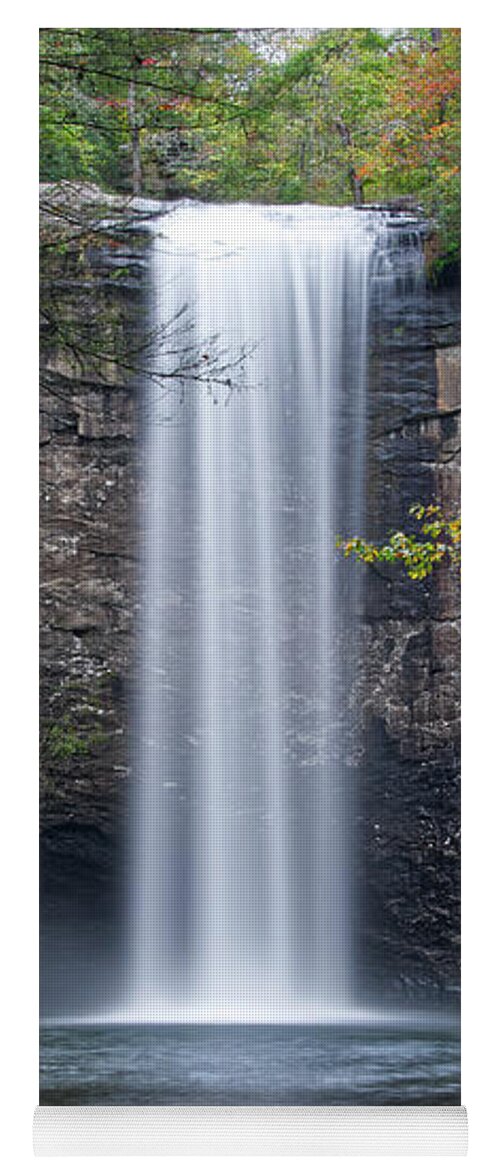 Foster Falls Yoga Mat featuring the photograph Foster Falls 14 by Phil Perkins
