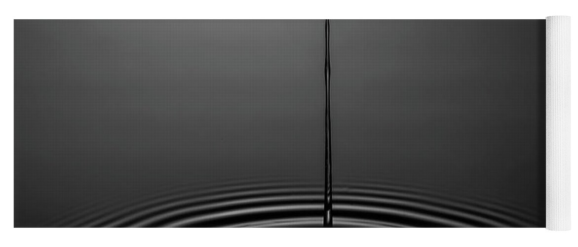 Waterdrop Yoga Mat featuring the photograph Shades of Gray by Ari Rex