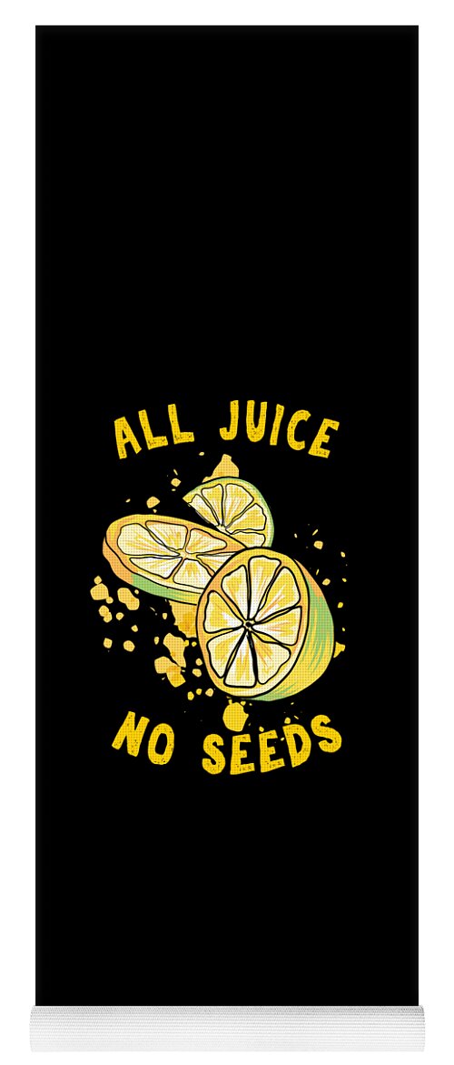 Funny Vasectomy Puns All Juice No Seeds Urologist Urology Gift Yoga Mat by  Thomas Larch - Pixels