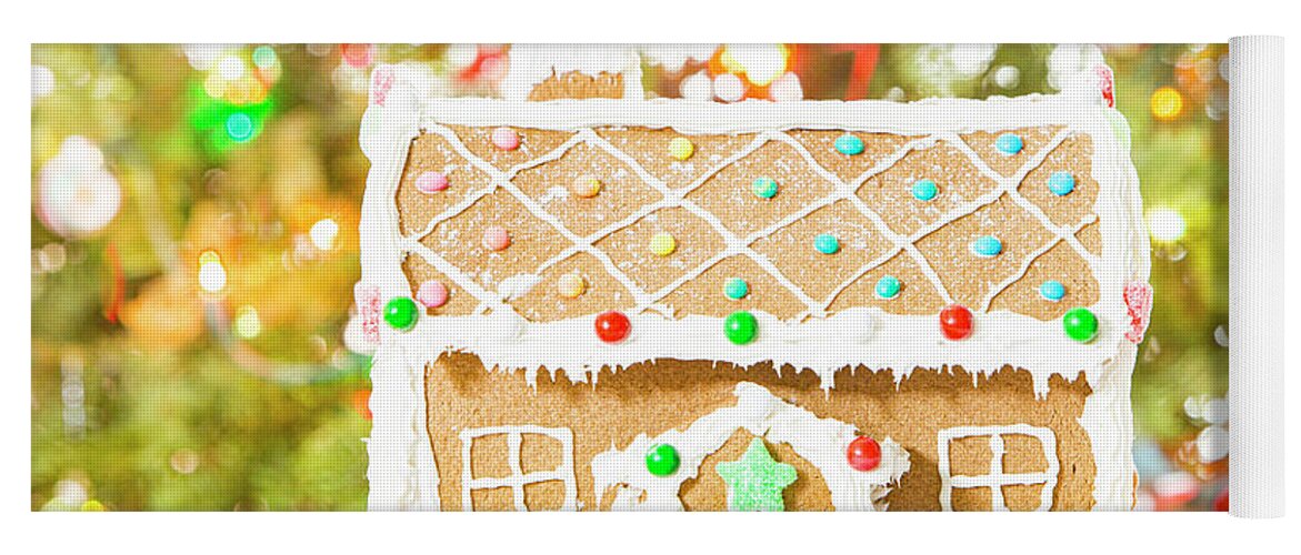 Photography Yoga Mat featuring the photograph Gingerbread House by Daniel Knighton