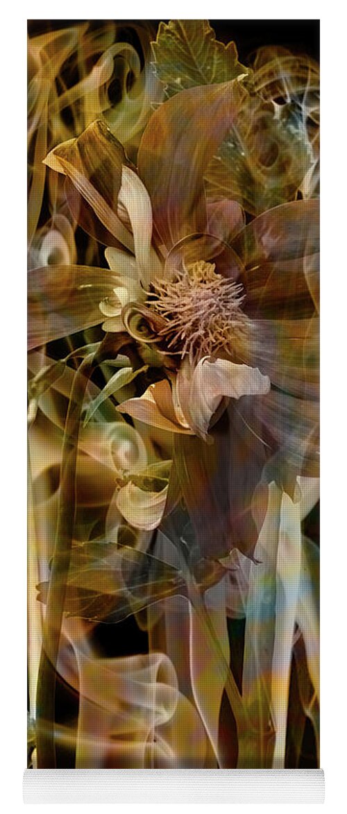 Dahlia Yoga Mat featuring the photograph Given Natures by Cynthia Dickinson