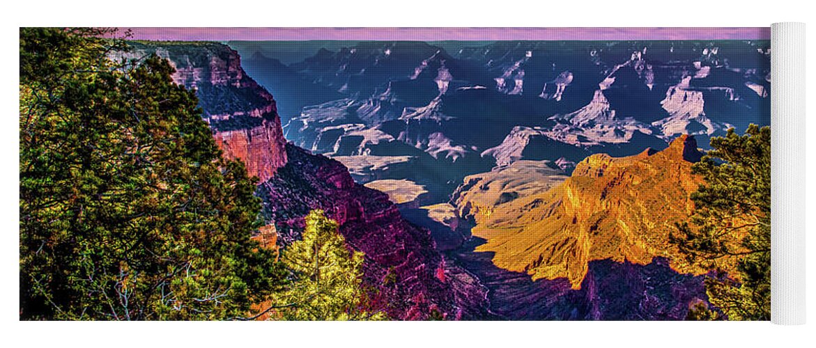 Epic Grand Canyon View Yoga Mat featuring the photograph Grandioso by Az Jackson