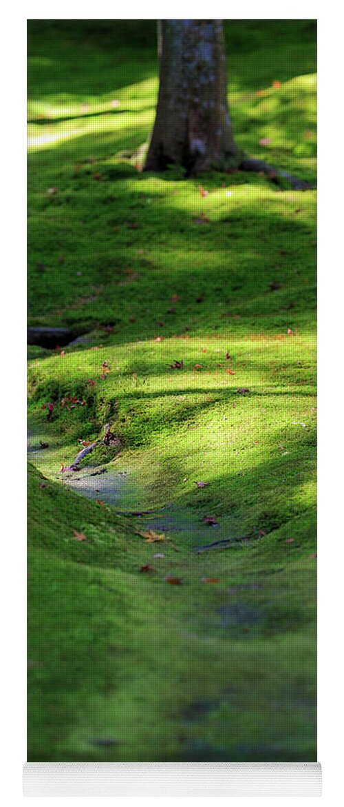 Fertilizer Yoga Mat featuring the photograph Green Ground by Jason KS Leung