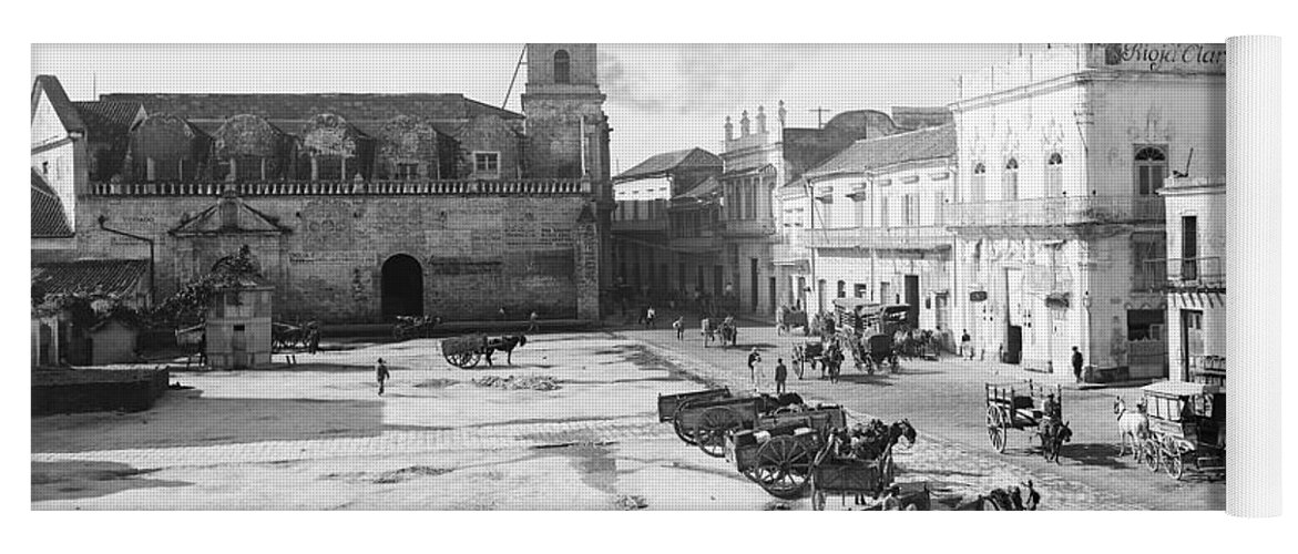 1900 Yoga Mat featuring the photograph Havana, c1900 by Granger