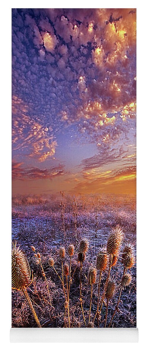 Country Yoga Mat featuring the photograph Heartwork by Phil Koch