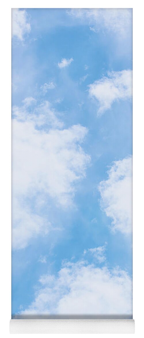 Clouds Yoga Mat featuring the photograph Heaven's Gate Cloud Abstract by Christina Rollo