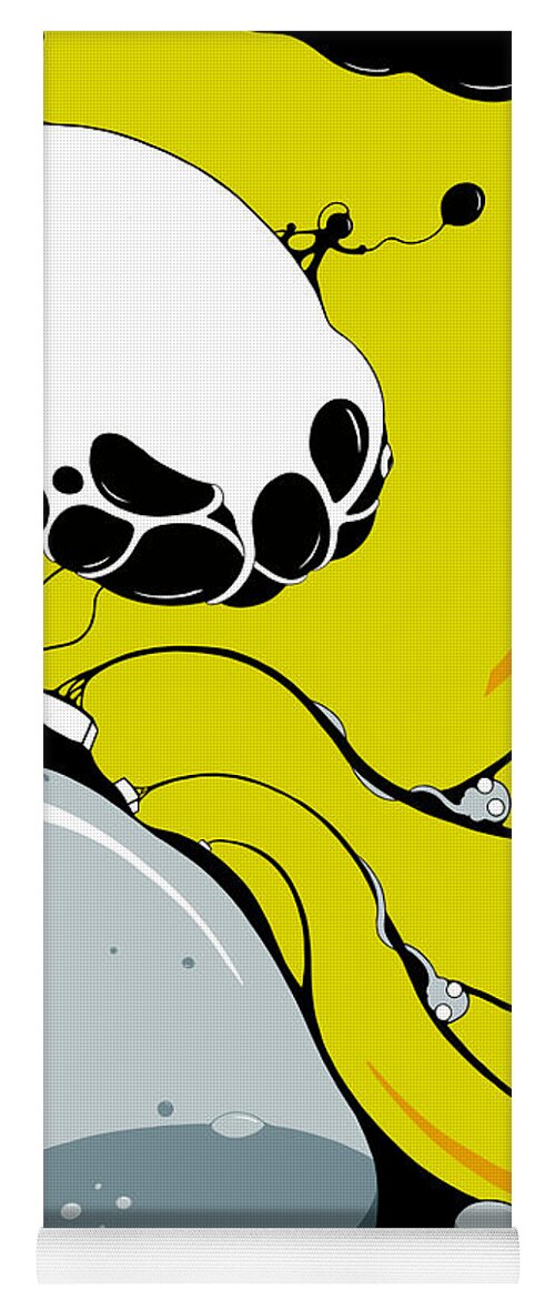 Avatars Yoga Mat featuring the digital art Inflated by Craig Tilley