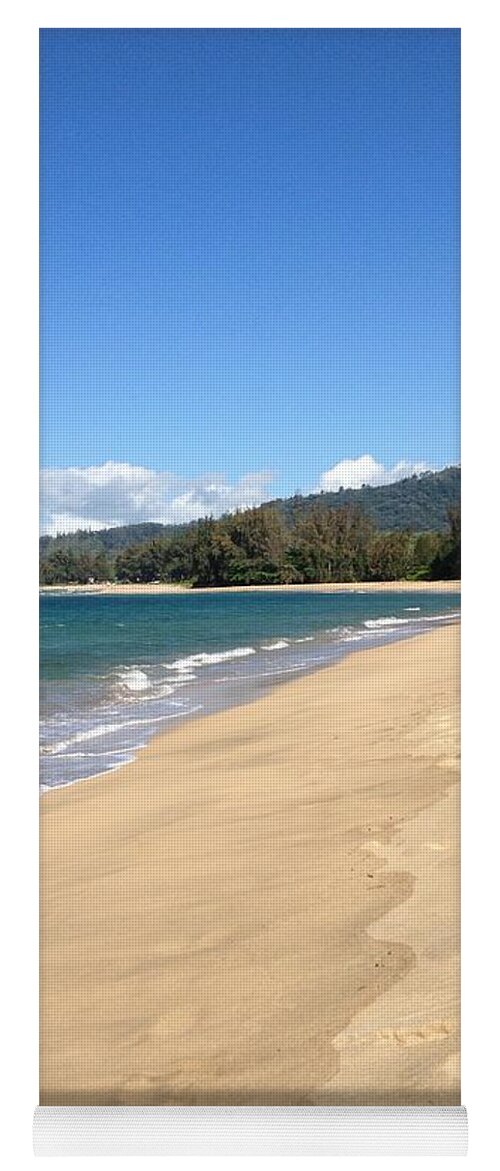 Sandy Beach Yoga Mat featuring the photograph Kauai Sand by Jennifer Kane Webb