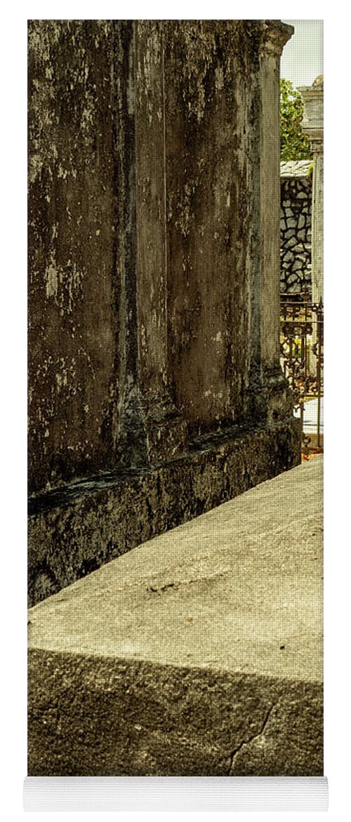 New Orleans Yoga Mat featuring the photograph Lafayette Cemetery, New Orleans by Leslie Struxness