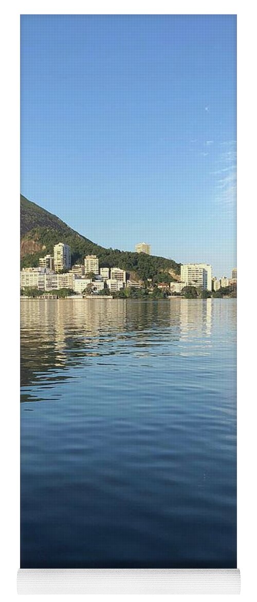 Rio De Janeiro Yoga Mat featuring the photograph Lake in Rio de Janeiro by Bettina X