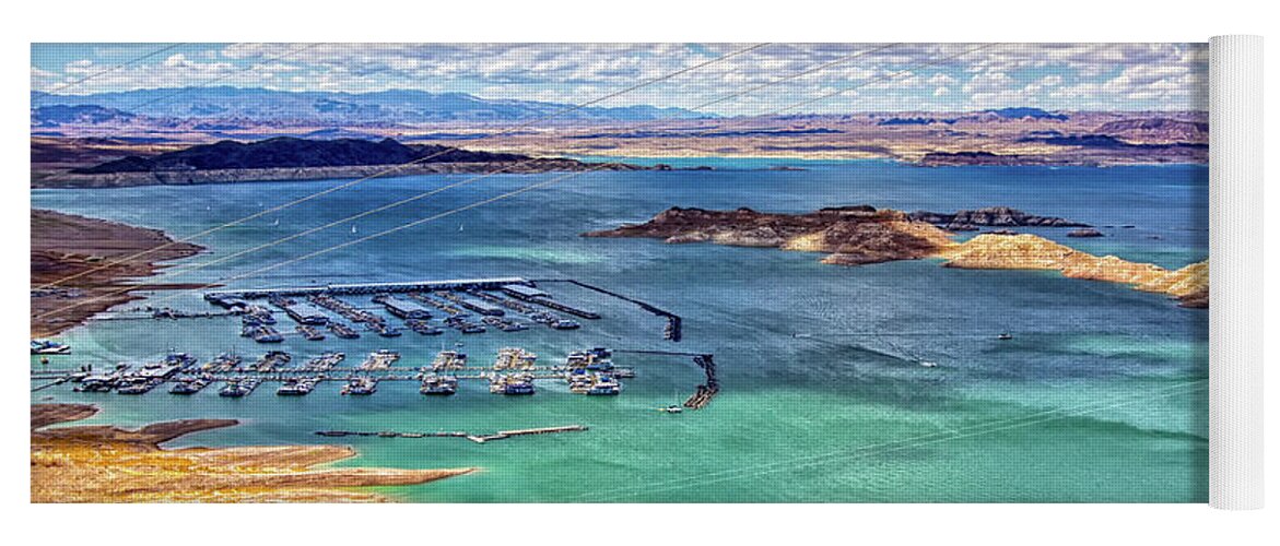 Lake Mead Yoga Mat featuring the photograph Lake Mead, Nevada by Tatiana Travelways