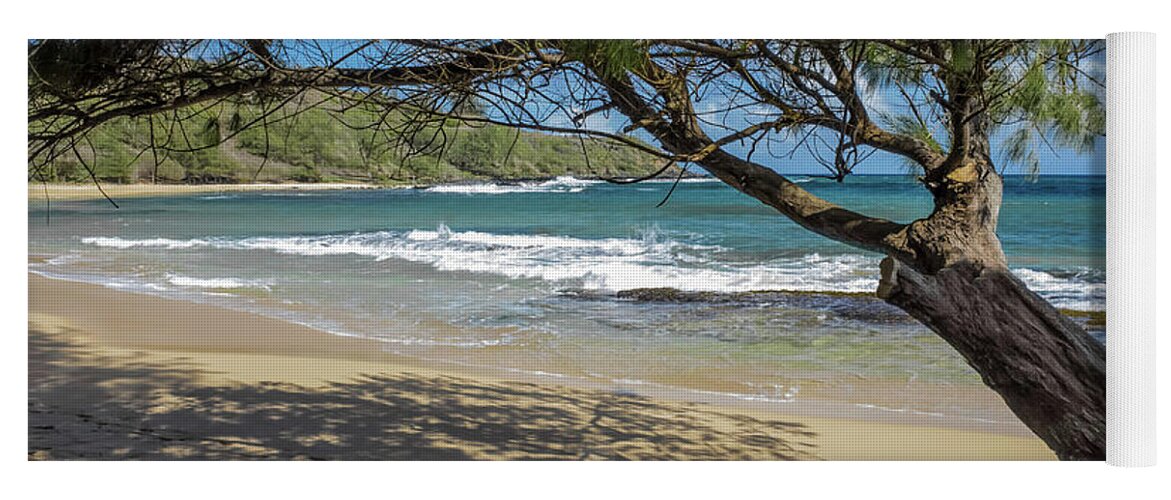 Kauai Yoga Mat featuring the photograph Lazy Day At The Beach by Suzanne Luft