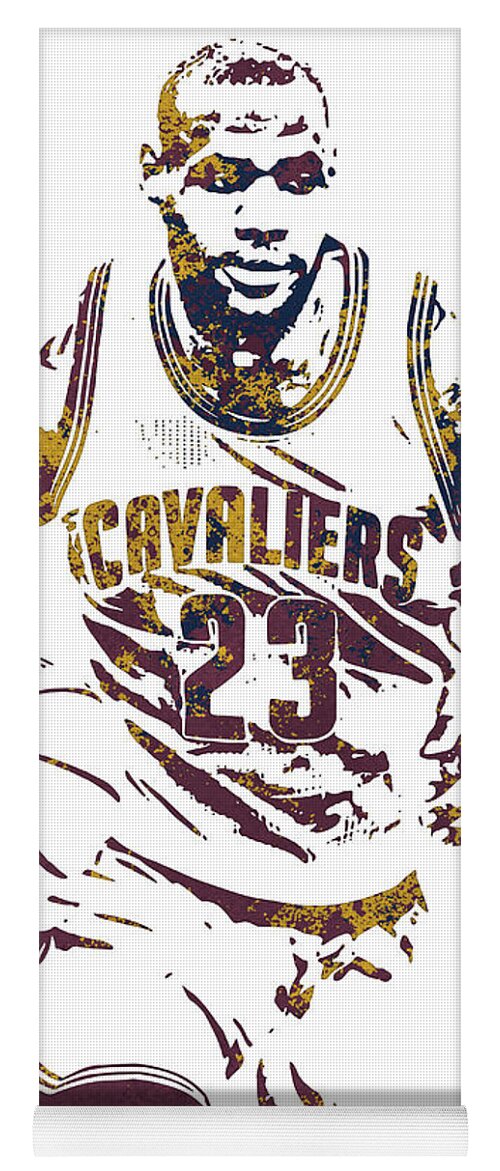 Lebron James Cleveland Cavaliers Pixel Art 72 Mixed Media by Joe Hamilton -  Fine Art America