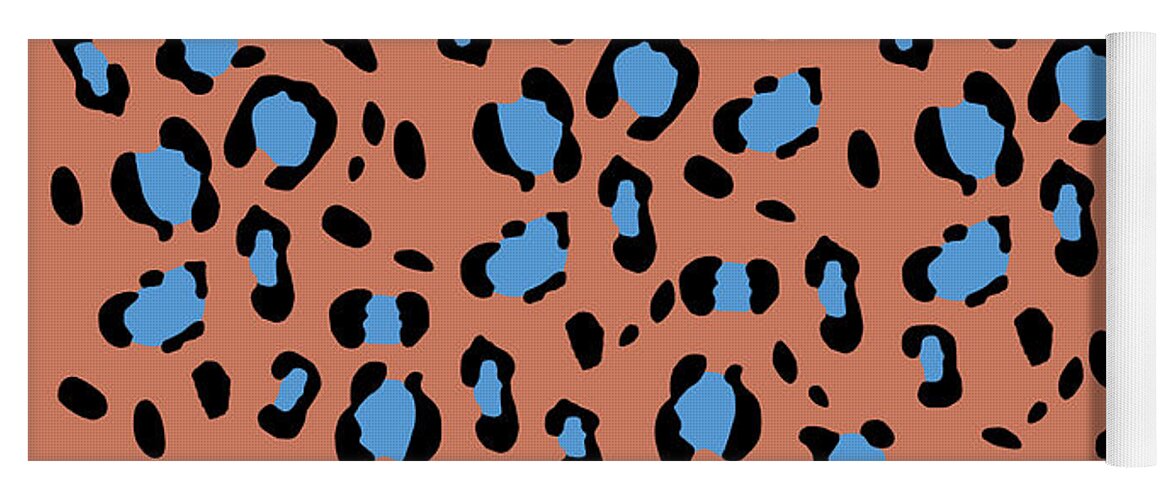 Leopard Animal Print Glam #18 #pattern #decor #art Yoga Mat by
