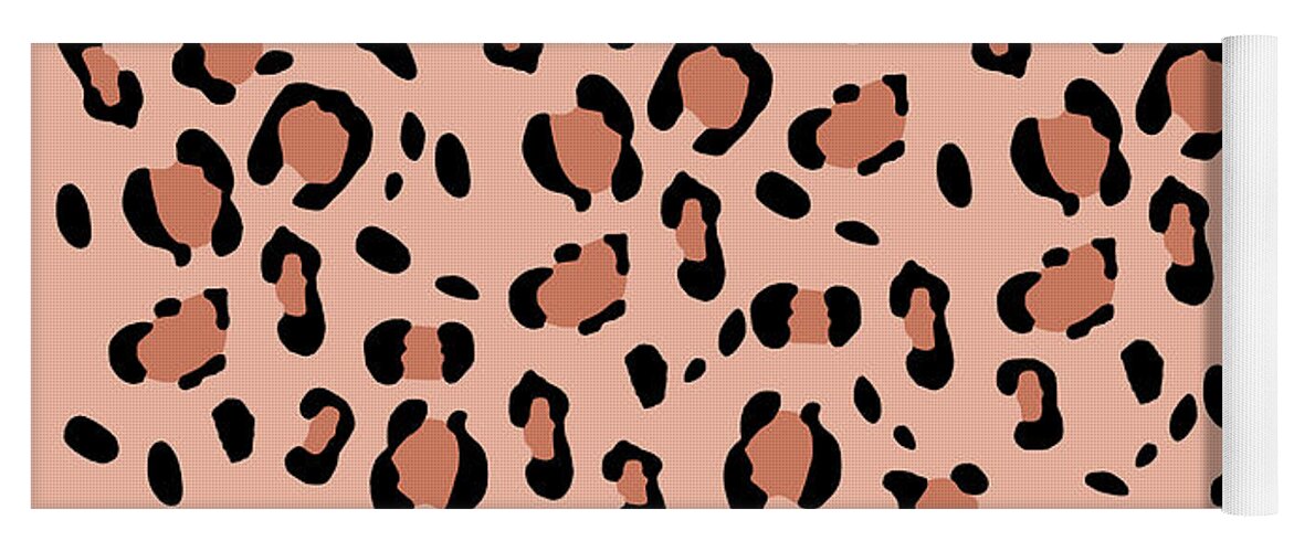 Leopard Animal Print Glam #20 #pattern #decor #art Yoga Mat by