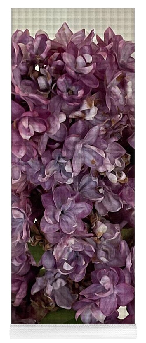 Lilacs Yoga Mat featuring the photograph Lilacs by Lisa White