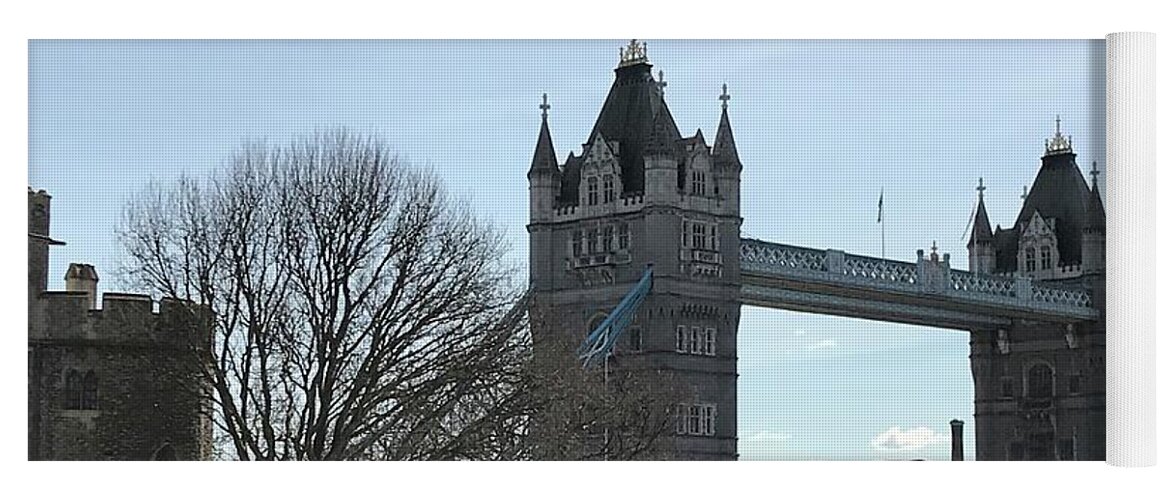 Bridge Yoga Mat featuring the photograph London Landmark by Lee Darnell
