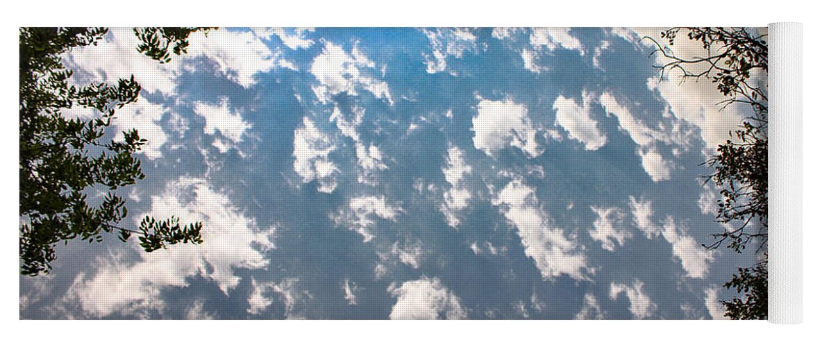 Clouds Yoga Mat featuring the photograph Lots of Little Clouds by W Craig Photography