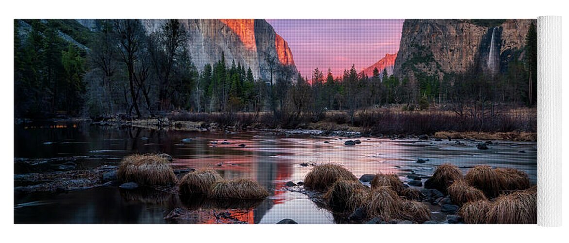 Yosemite Yoga Mat featuring the photograph Magical Yosemite by David Soldano