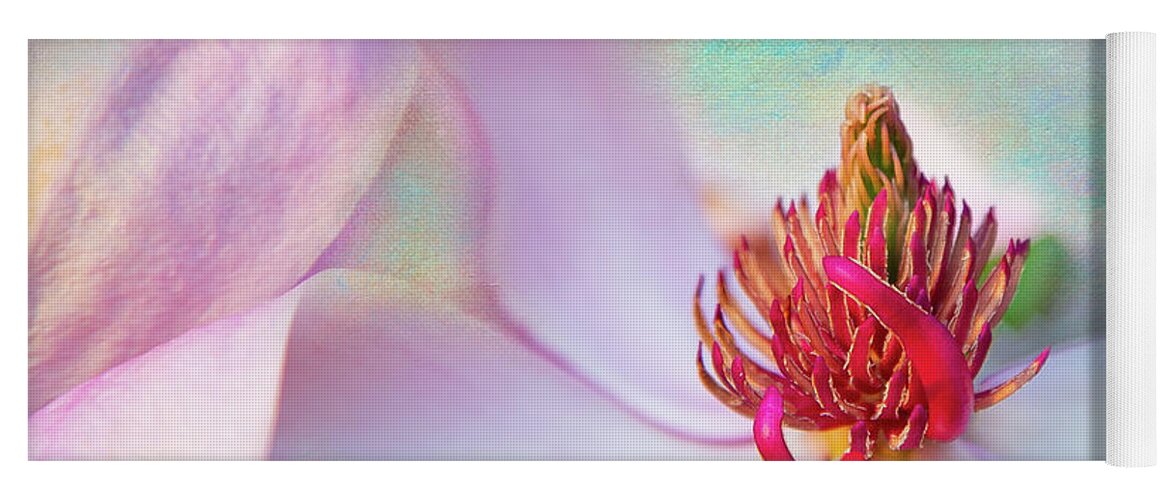 Flowers Yoga Mat featuring the photograph Magnolia Susan by Marilyn Cornwell