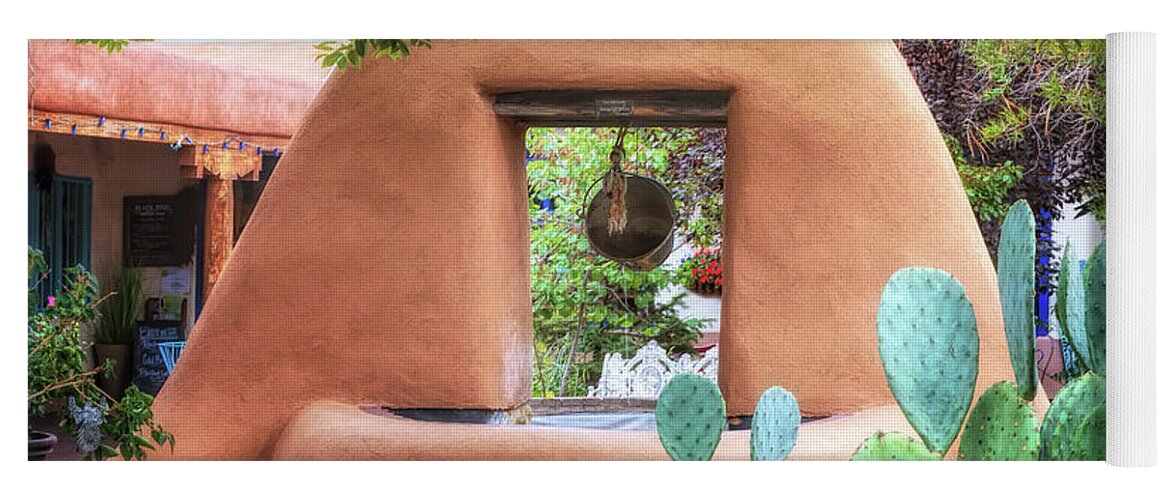 Old Town Albuquerque Yoga Mat featuring the photograph Make a Wish - Old Town Albuquerque by Susan Rissi Tregoning