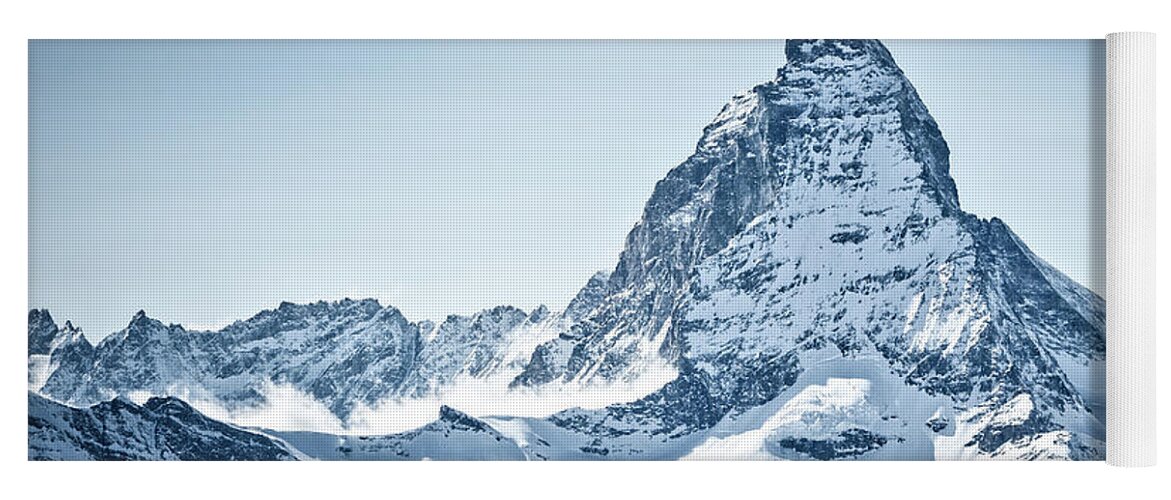 Resolution Yoga Mat featuring the photograph Matterhorn by Rick Deacon