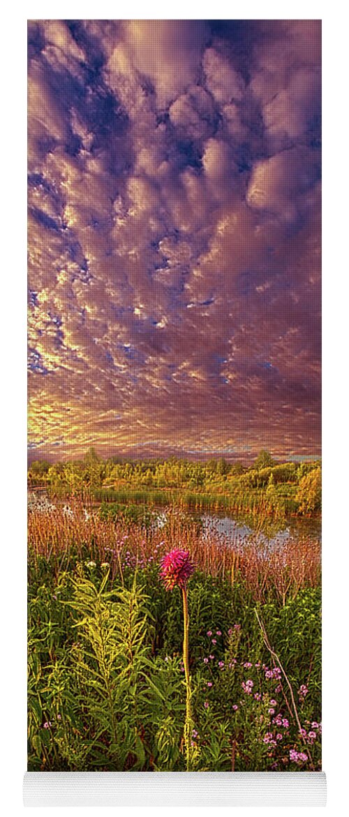Life Yoga Mat featuring the photograph Matters of All Nature by Phil Koch