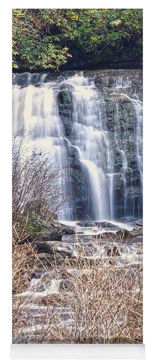 Meigs Falls Yoga Mat featuring the photograph Meigs Falls 7 by Phil Perkins
