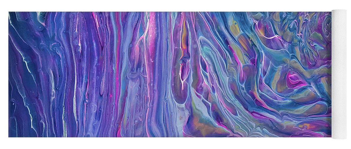 Acrylic Pour Yoga Mat featuring the photograph Membranes by Gena Herro