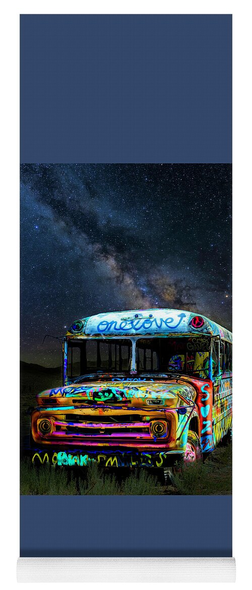 2020 Yoga Mat featuring the photograph Milky Way Over Mojave 6 by James Sage