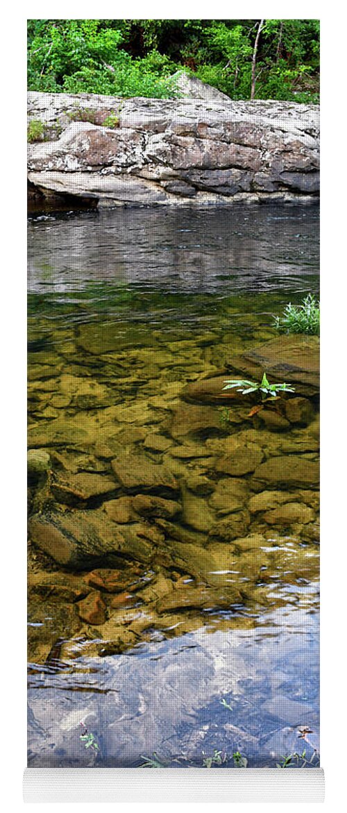 Tennessee Yoga Mat featuring the photograph Morning Reflections 2 by Phil Perkins