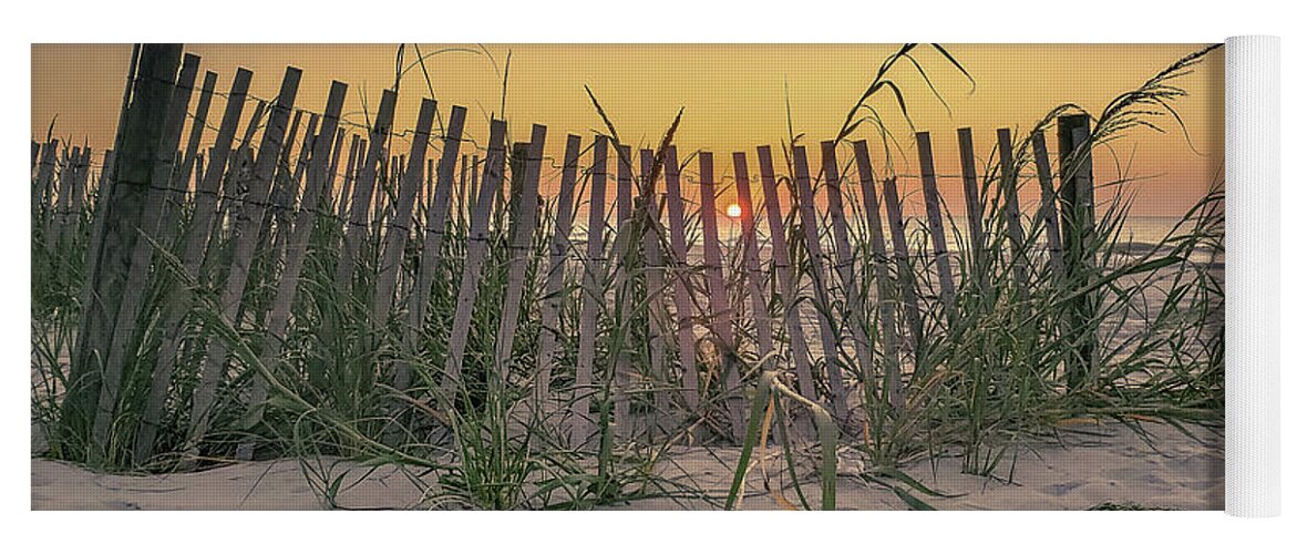 Myrtle Yoga Mat featuring the photograph Myrtle Beach by Darrell Foster