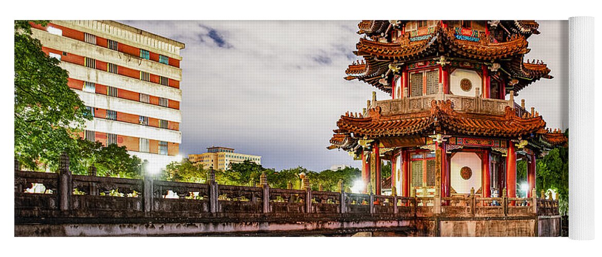 National Yoga Mat featuring the photograph National Taiwan Museum Memorial Park by Traveler's Pics