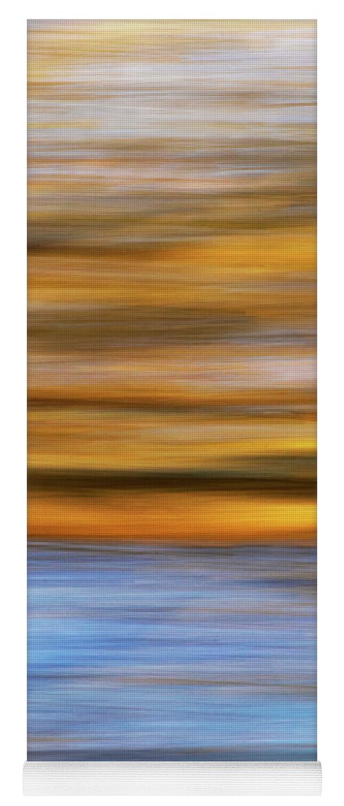 Abstract Yoga Mat featuring the photograph Nature Vibrations by Art Cole