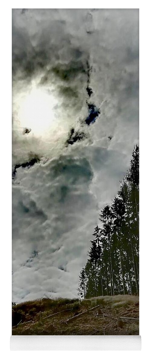 Clouds Yoga Mat featuring the photograph Nemesis Nebula by Alexandra Vusir