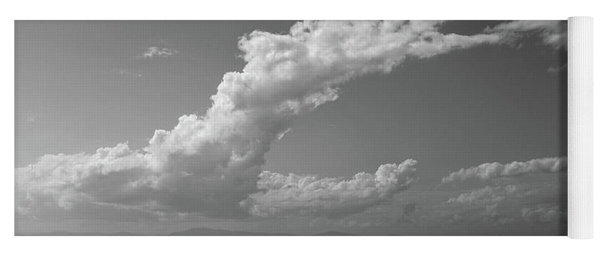 Maine Yoga Mat featuring the photograph North Haven Clouds by Taro Kuriyama