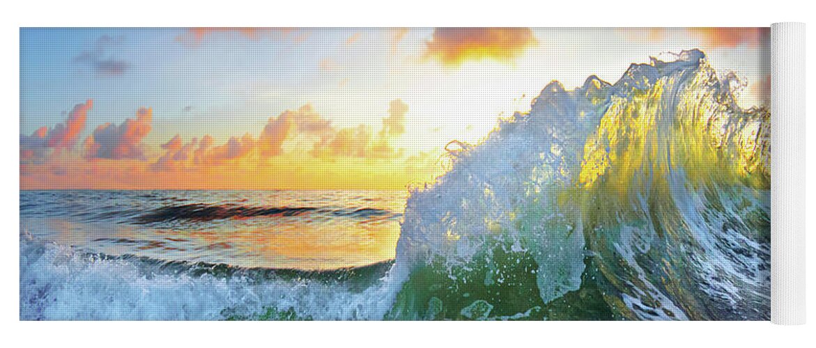  Ocean Yoga Mat featuring the photograph Ocean Bouquet by Sean Davey