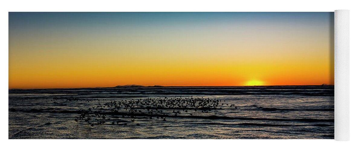 Day Yoga Mat featuring the photograph Ocean Shores Sunset 3 by Pelo Blanco Photo