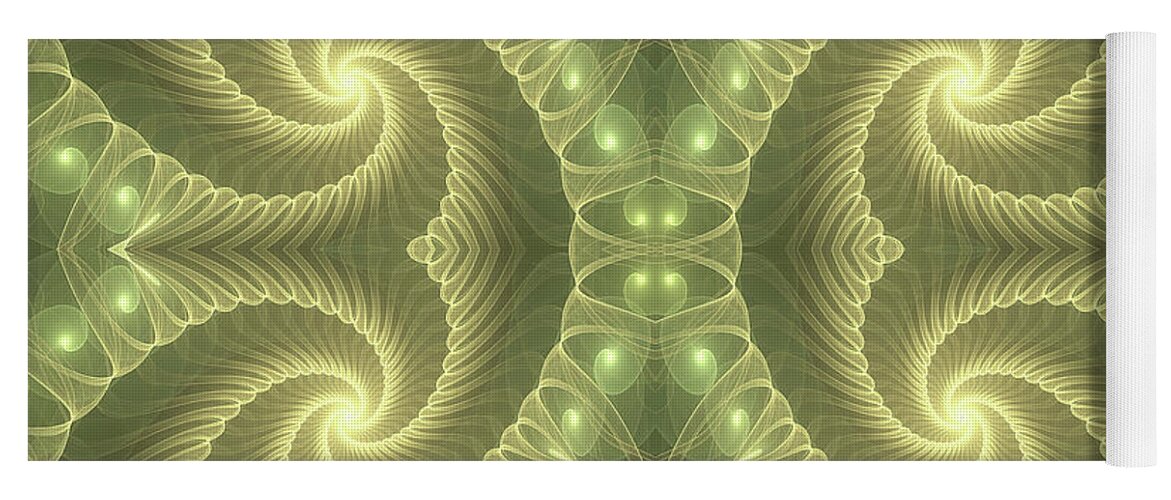 Fractal Yoga Mat featuring the photograph Octofractal by Jack Torcello