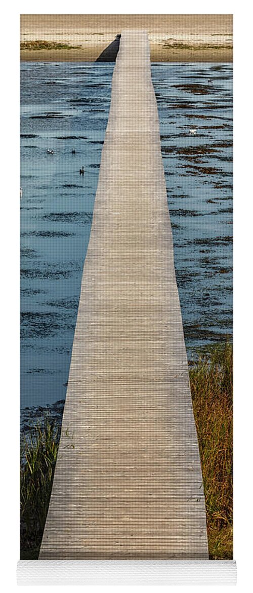 Bridge Yoga Mat featuring the photograph On the other side by Mike Santis