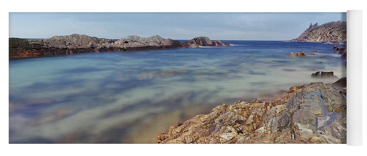 Forster Photography Yoga Mat featuring the digital art On The Rocks Forster 88226 by Kevin Chippindall
