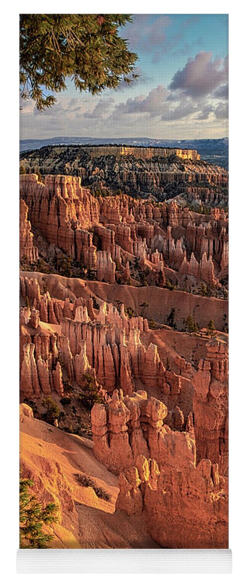 Bryce Canyon National Park Yoga Mat featuring the photograph Orange Hoodoos Bryce Canyon National Park Utah Color by Chuck Kuhn