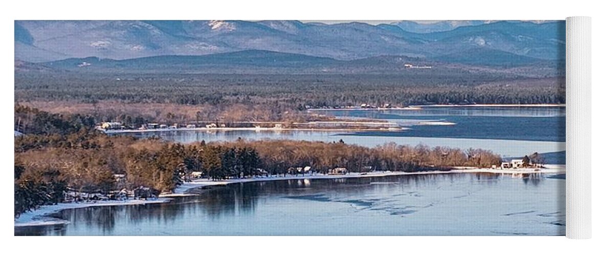  Yoga Mat featuring the photograph Ossipee Lake by John Gisis