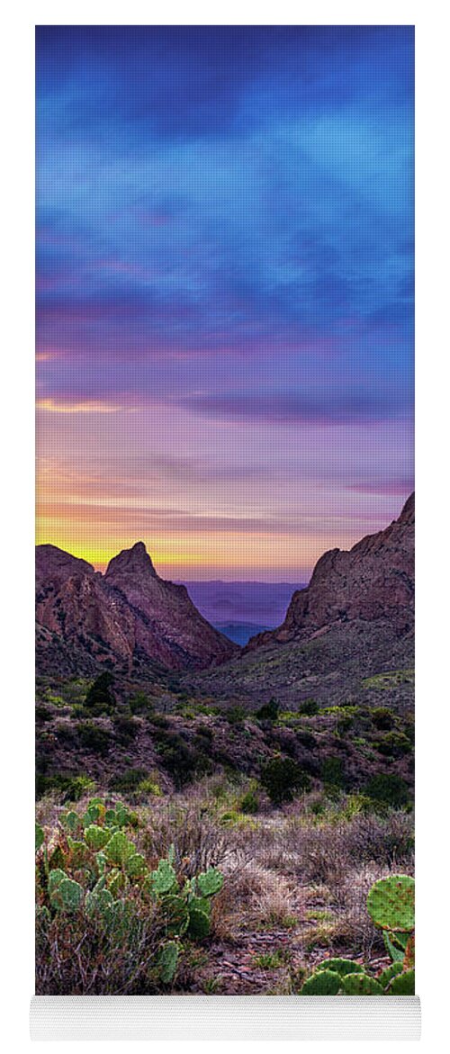 Big Bend National Park Yoga Mat featuring the photograph Out the Window by KC Hulsman