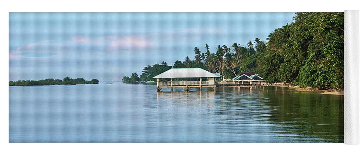 Asia Yoga Mat featuring the photograph Palawan Resort by David Desautel