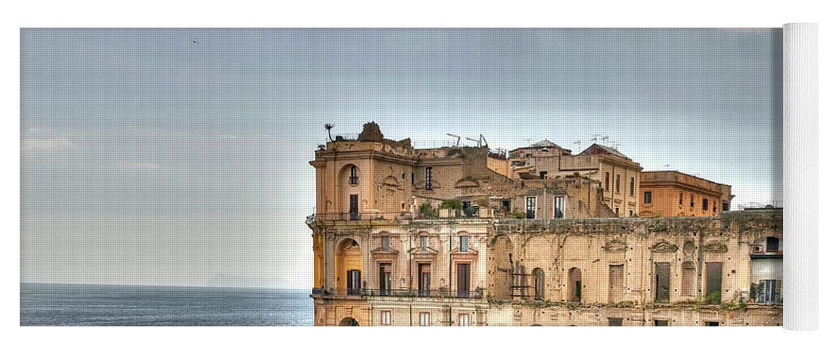 Italy Yoga Mat featuring the photograph Naples - Palazzo Donn'Anna - Italy by Paolo Signorini
