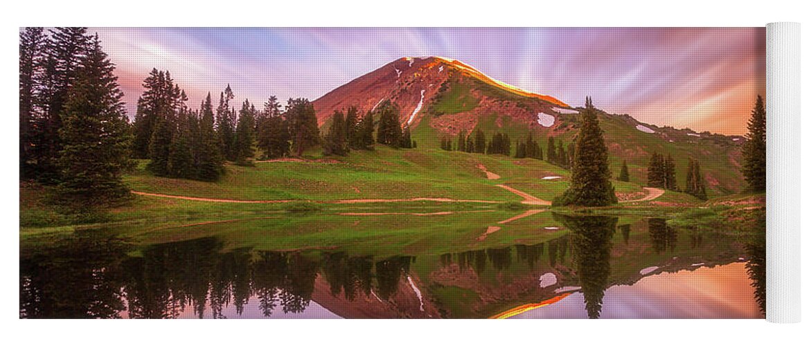 Colorado Yoga Mat featuring the photograph Paradise Calling by Darren White